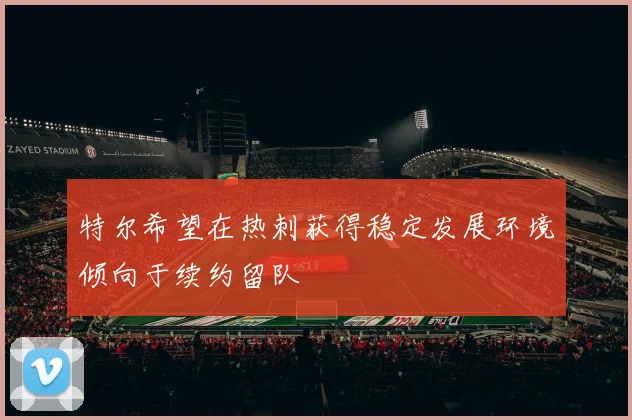 特尔希望在热刺获得稳定发展环境倾向于续约留队